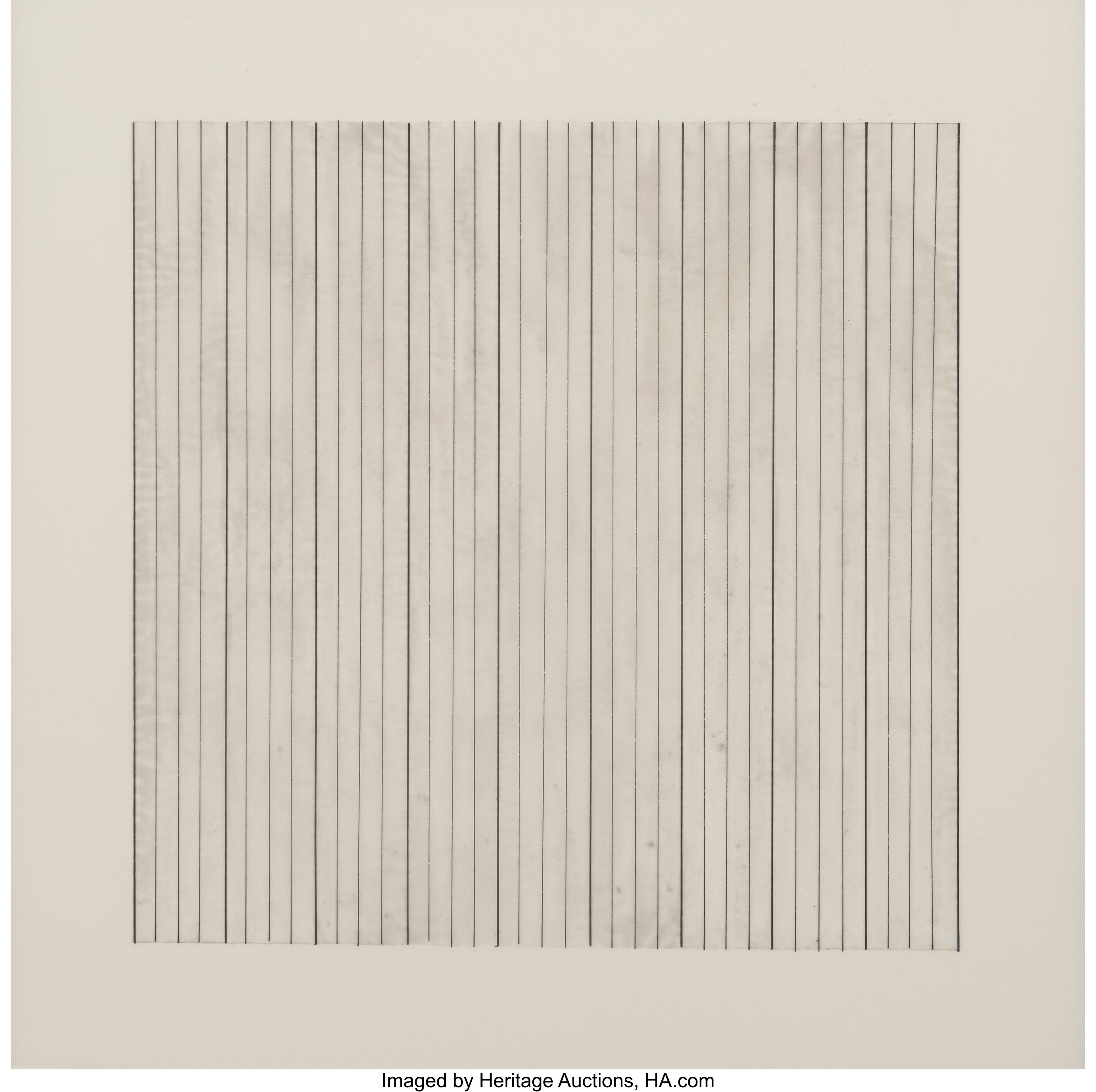 Agnes Martin (1912-2004). Paintings and Drawings, complete set of | Lot ...