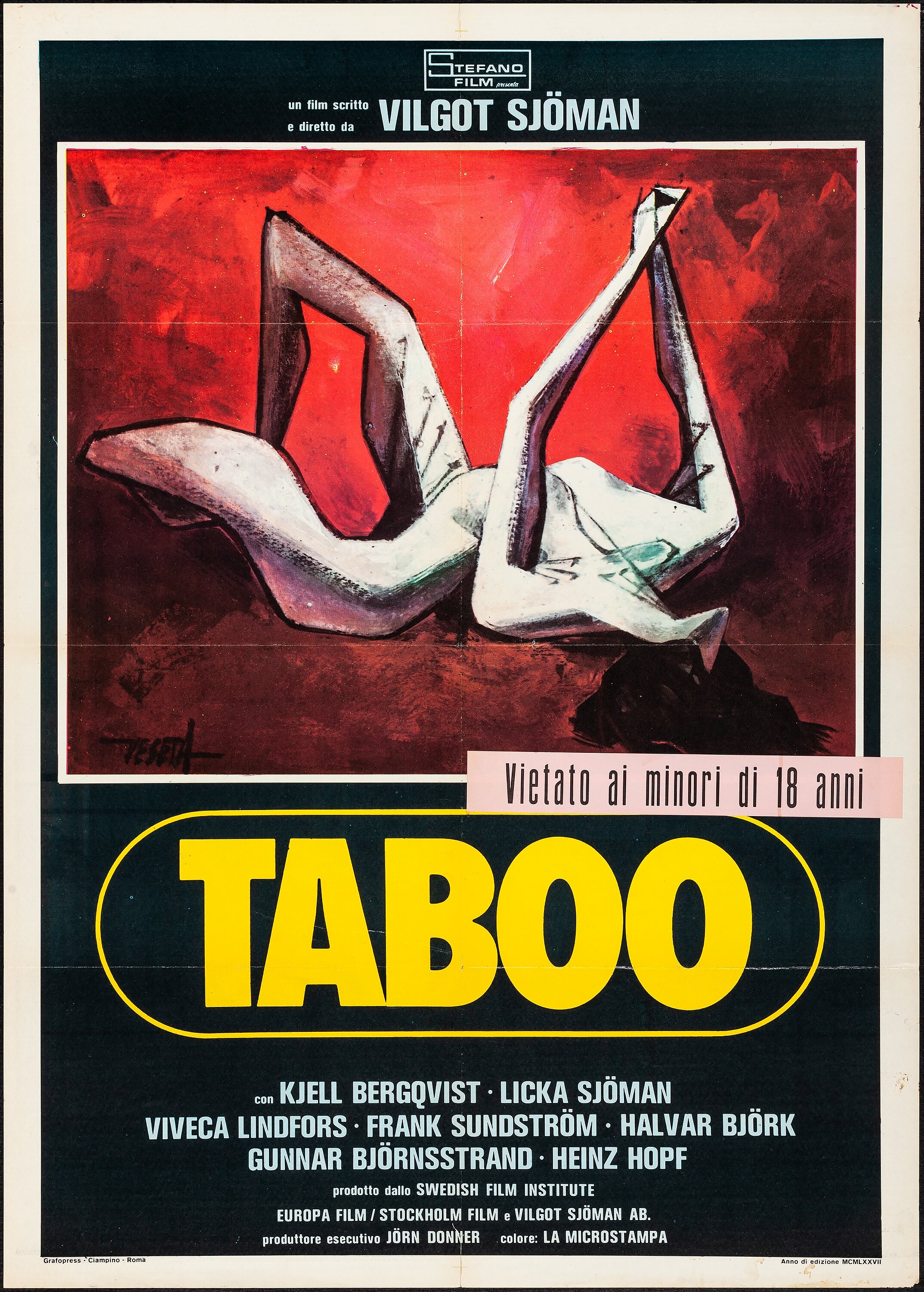 Taboo (Stefano Film, 1977). Folded, Fine/Very Fine. Italian 2 - | Lot  #55434 | Heritage Auctions