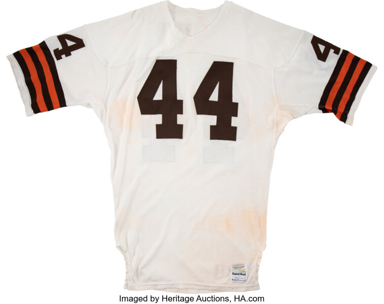 NFL Cleveland Browns 1946 uniform original art – Heritage Sports Art