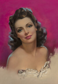 Trans-texas online Gil Elvgren Zoe Mozart 1950s