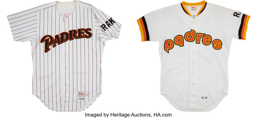 1984-86 Eddie Miller & Gary Green Game Worn San Diego Padres, Lot #57409