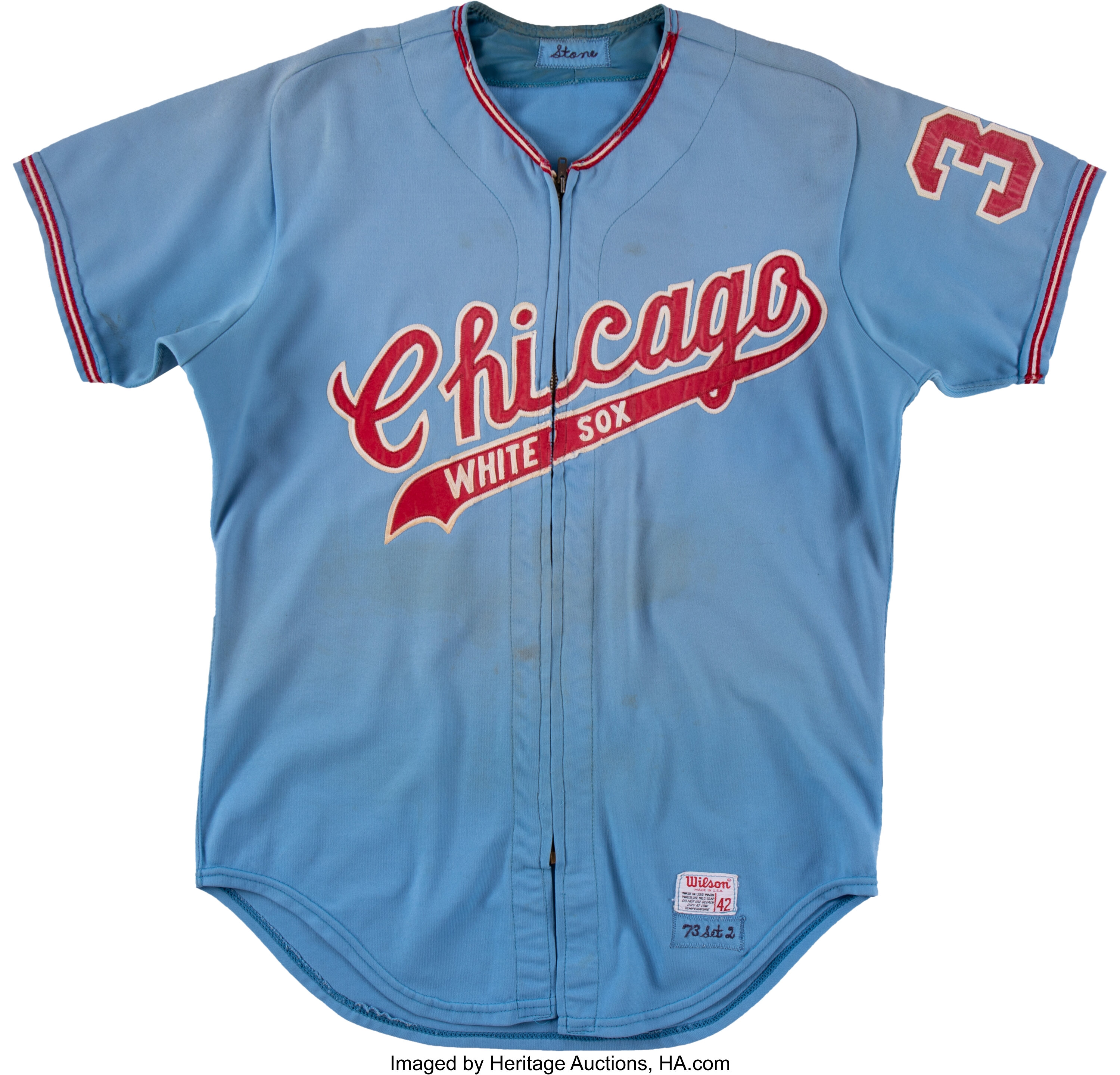 MLB Chicago White Sox 1973 uniform original art – Heritage Sports Art