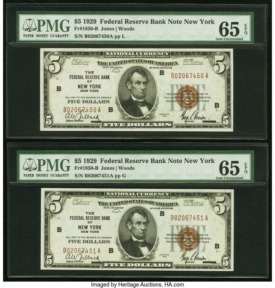 federal reserve bank note