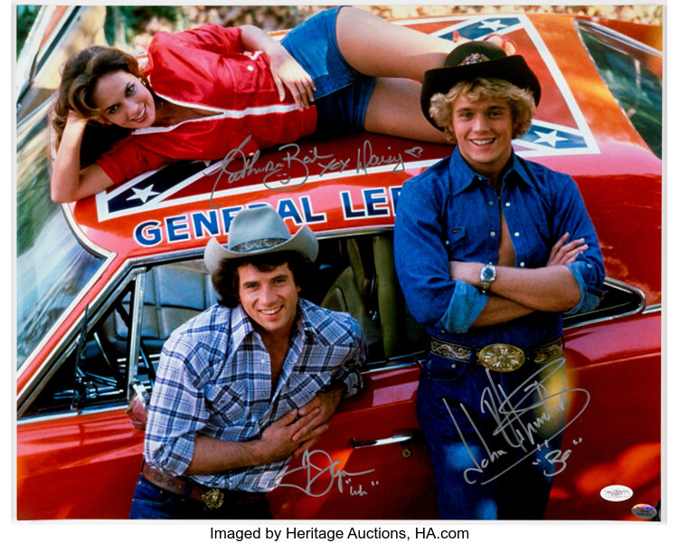 Dukes Of Hazzard Cast Autographed 20 X 16 Color Photograph World Lot 15870 Heritage Auctions