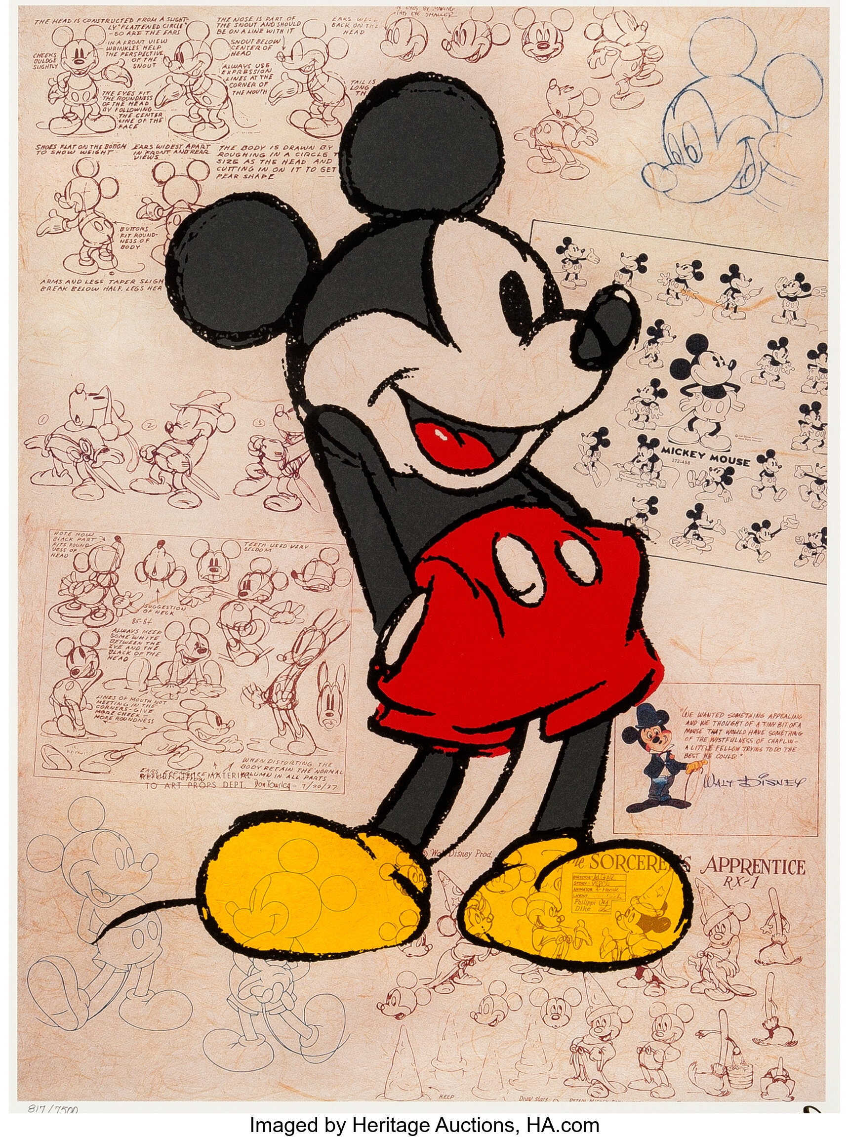 Mickey Lv Street Art Heritage, Painting by Rk07