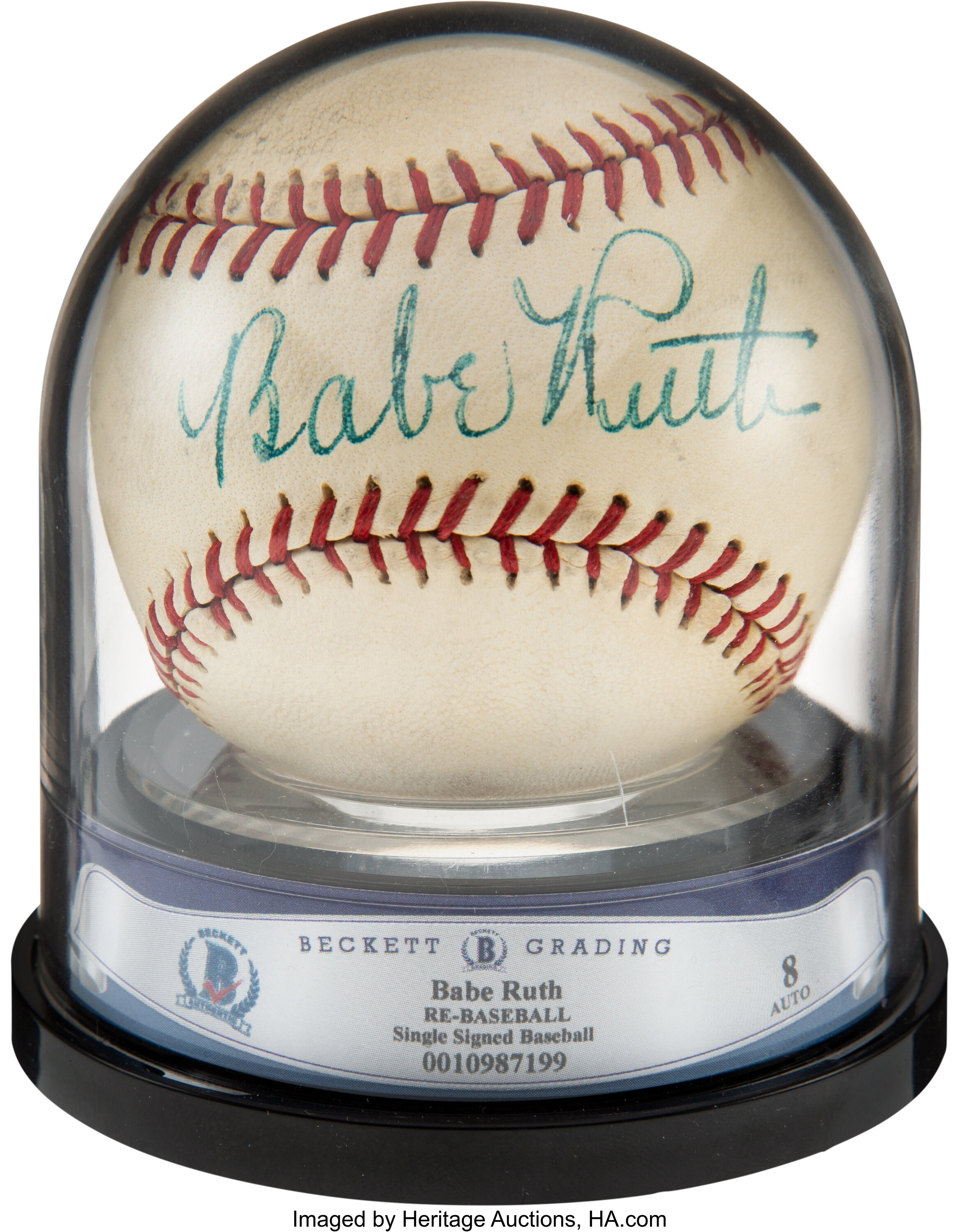 Babe Ruth Autographed Sports Memorabilia Baseball Collectibles