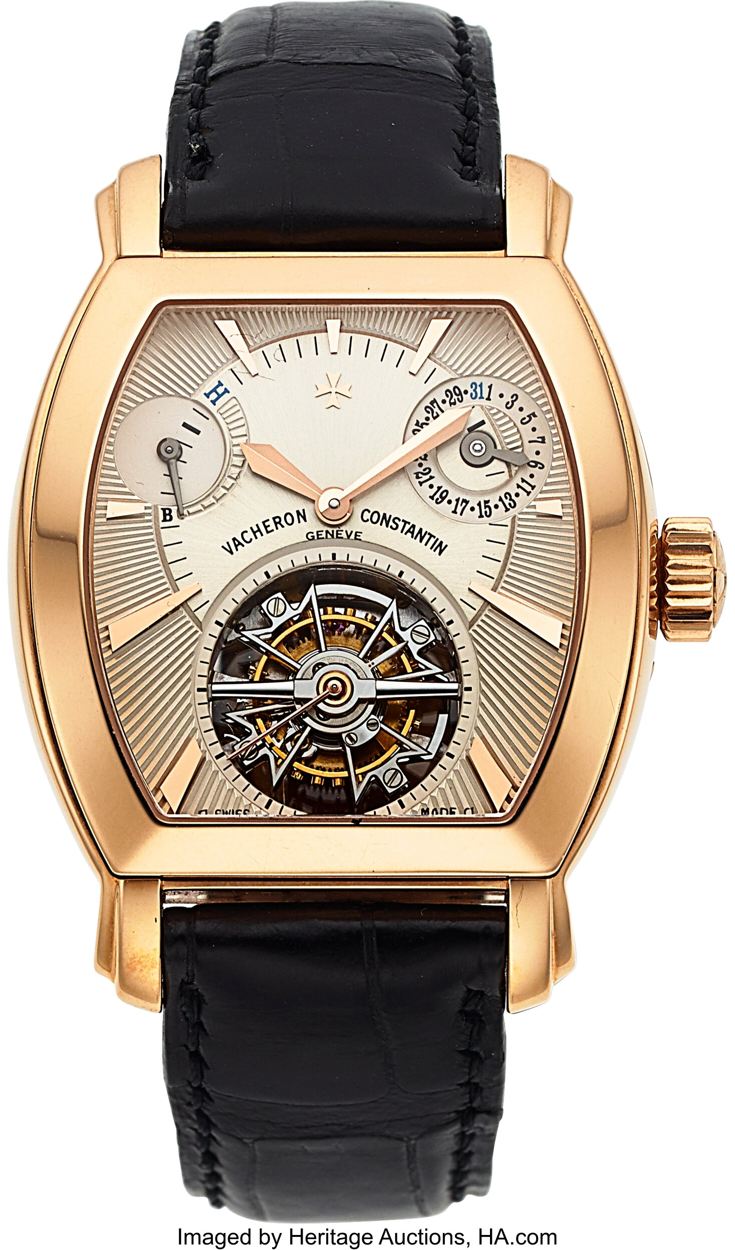 Vacheron Constantin Very Fine Malte Tourbillon 18k Rose Gold