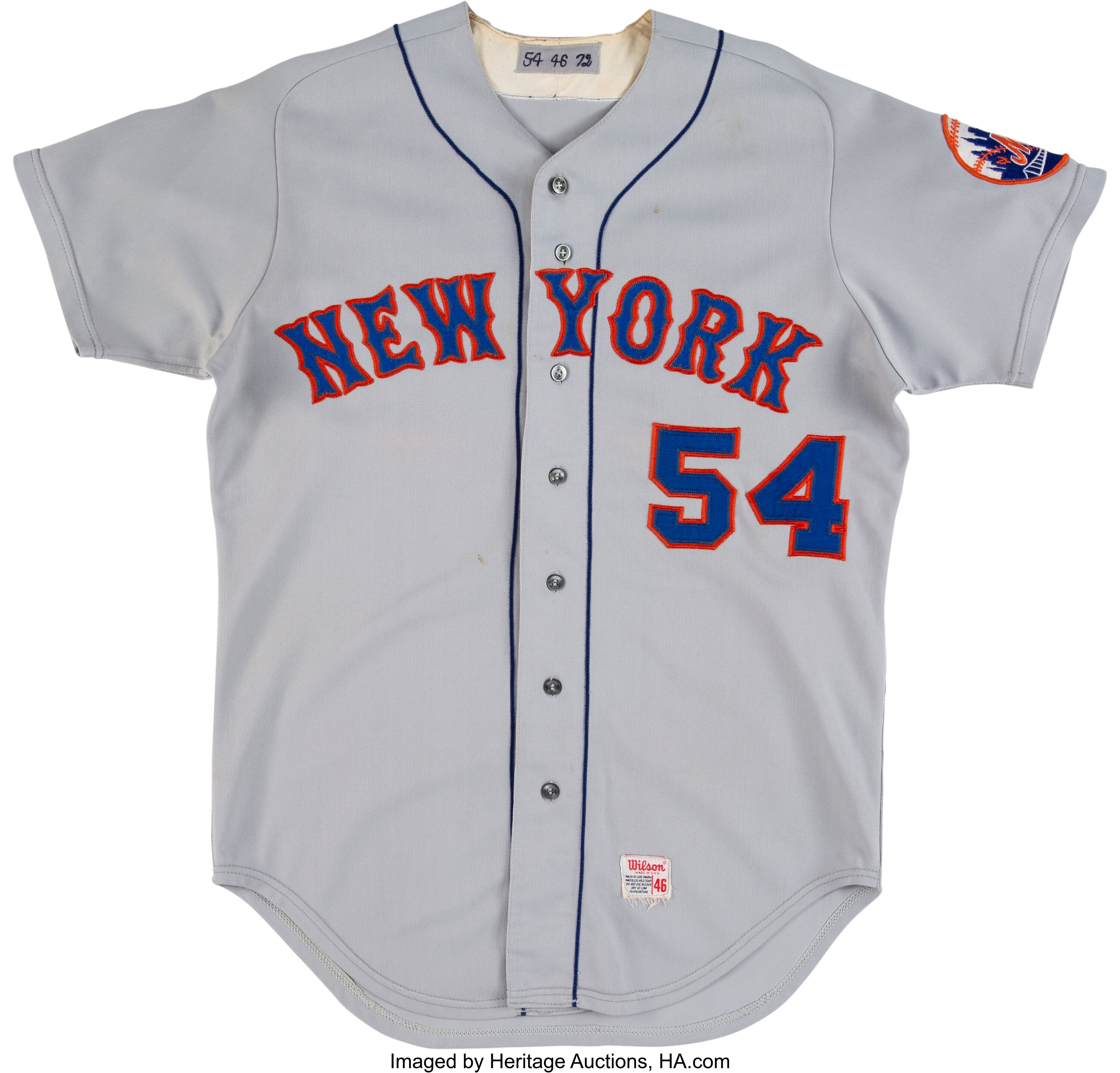 Lot Detail - 1978-92 New York Mets Game Worn Jersey Collection