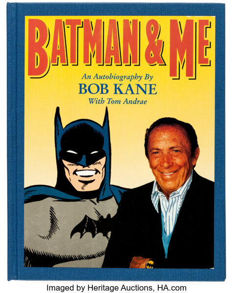 Batman and Me by Bob Kane Deluxe Hardcover Slipcover Edition | Lot #18123 |  Heritage Auctions