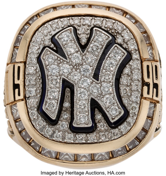 Vintage New York Yankees 1999 World Series Champions