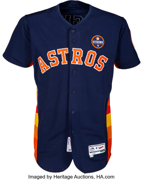 Alex Bregman Houston Astros World Series Championships 2017 Promotion  Jersey XL