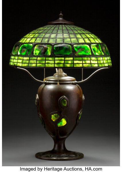 Professional manufacturing of Tiffany lamps