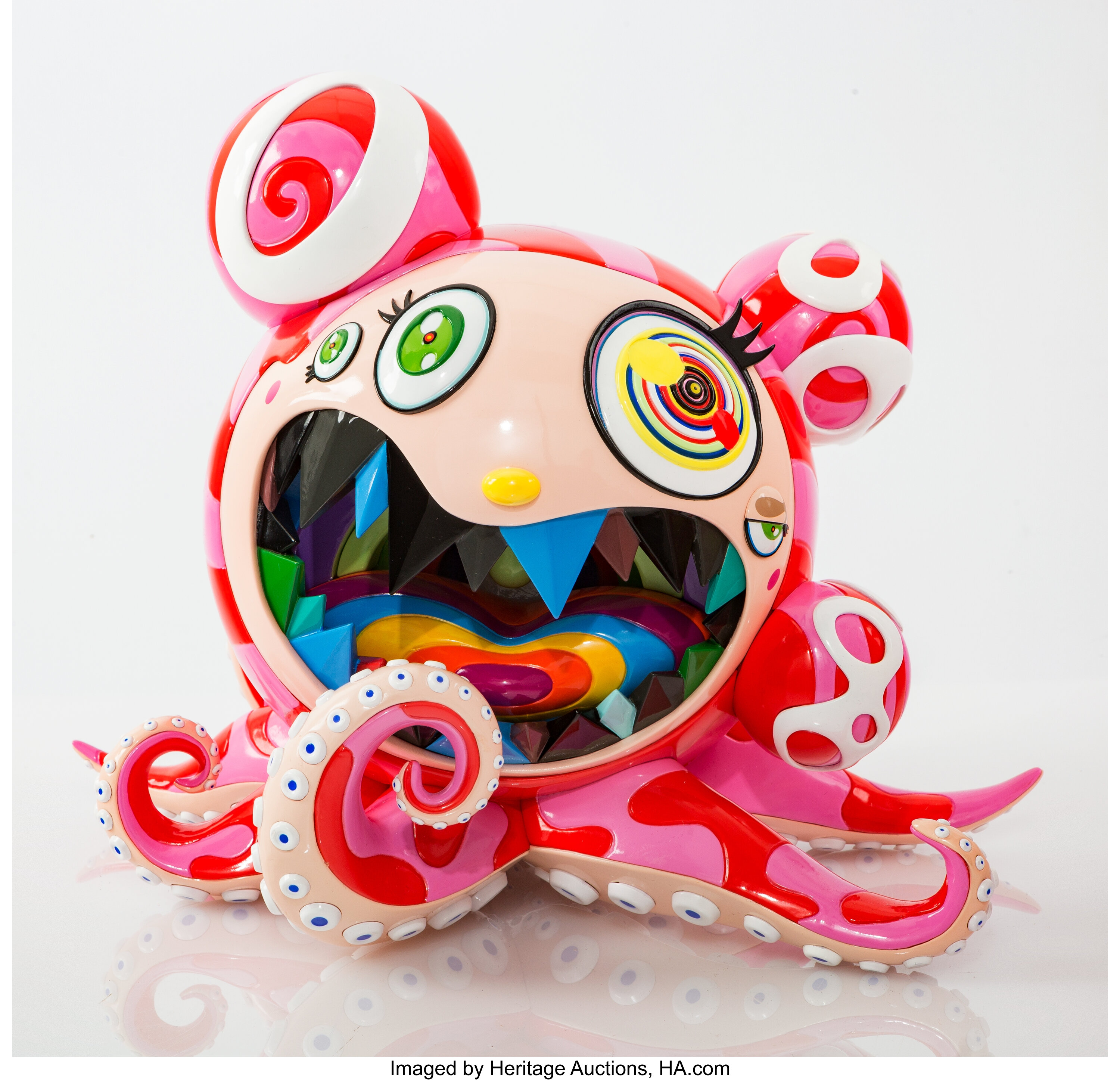 Takashi Murakami X Complex Con. Mr. Dob, 2017. Painted cast vinyl ...