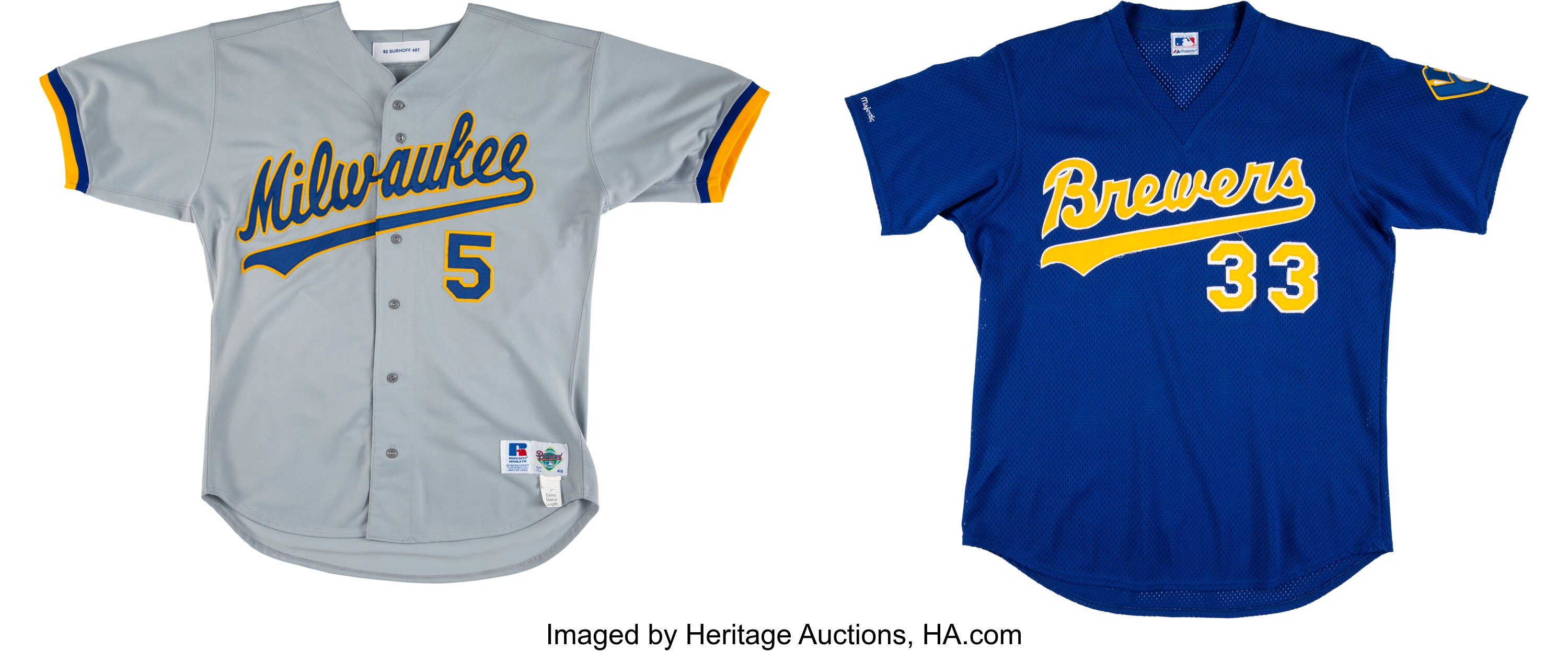 Game-Worn “Cerveceros” Jerseys to be Auctioned Off at brewers.com