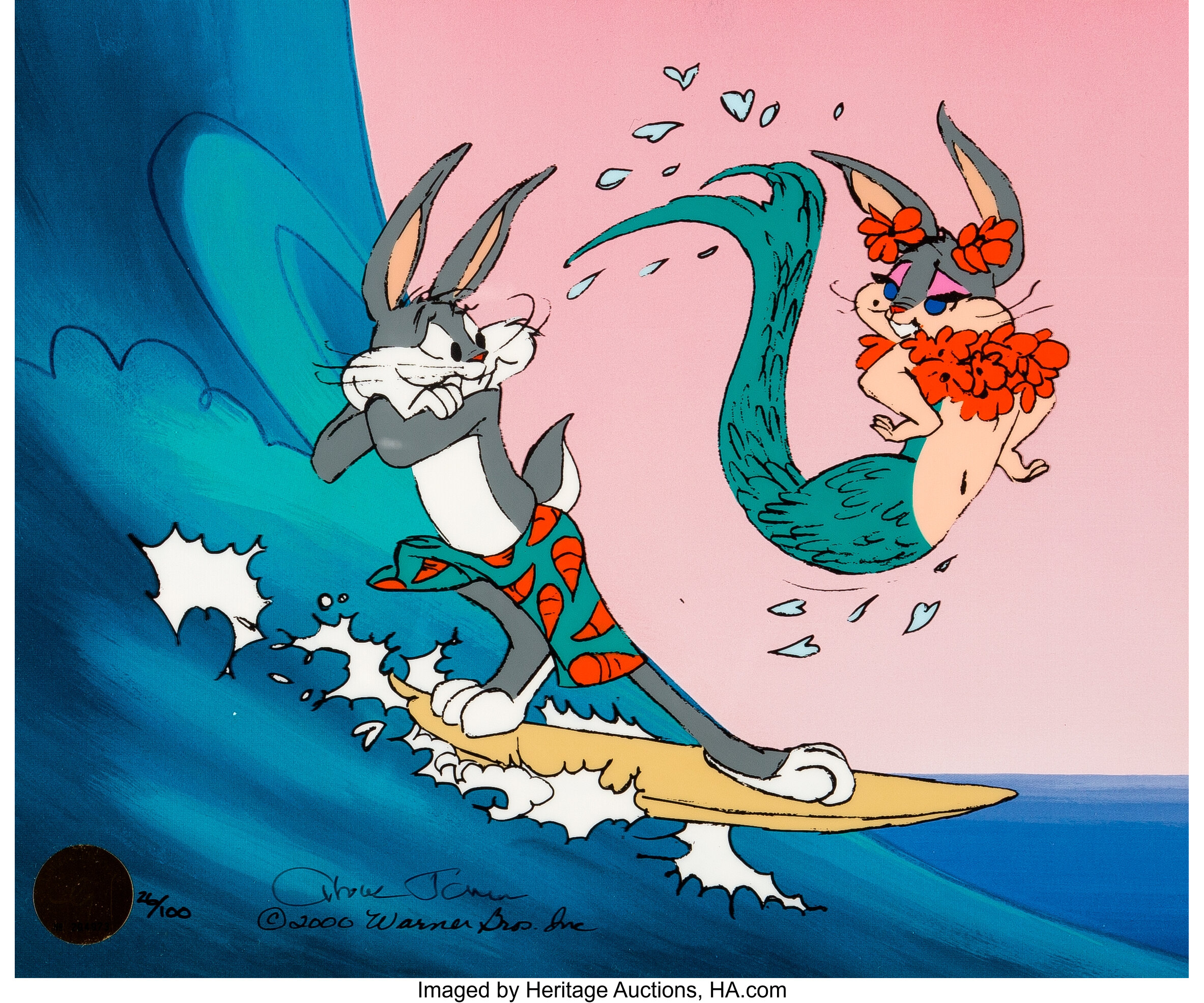 bugs bunny as a mermaid