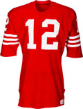 Lot Detail - 1970s John Brodie San Francisco 49ers Game-Used Signed Home  Jersey