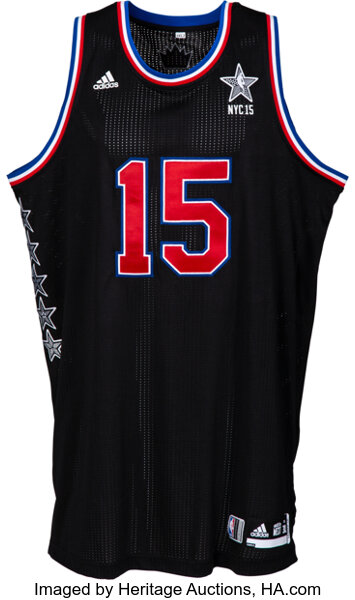 2014-15 DeMarcus Cousins All-Star Game Worn Jersey with NBA Letter