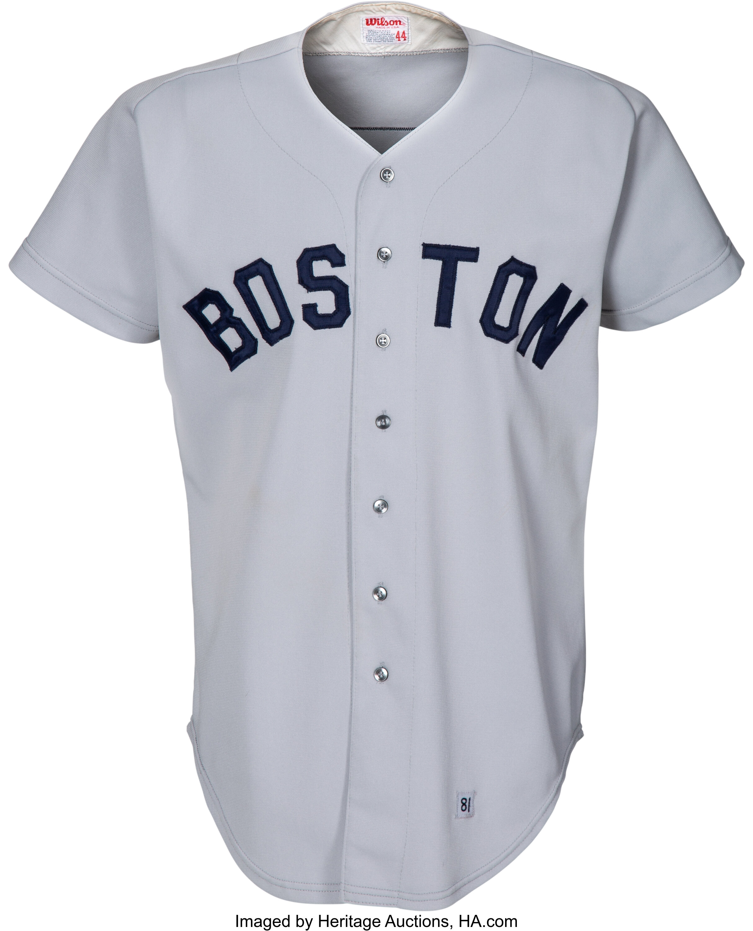 1981 Tony Perez Game Worn Boston Red Sox Jersey.  Baseball, Lot #56467