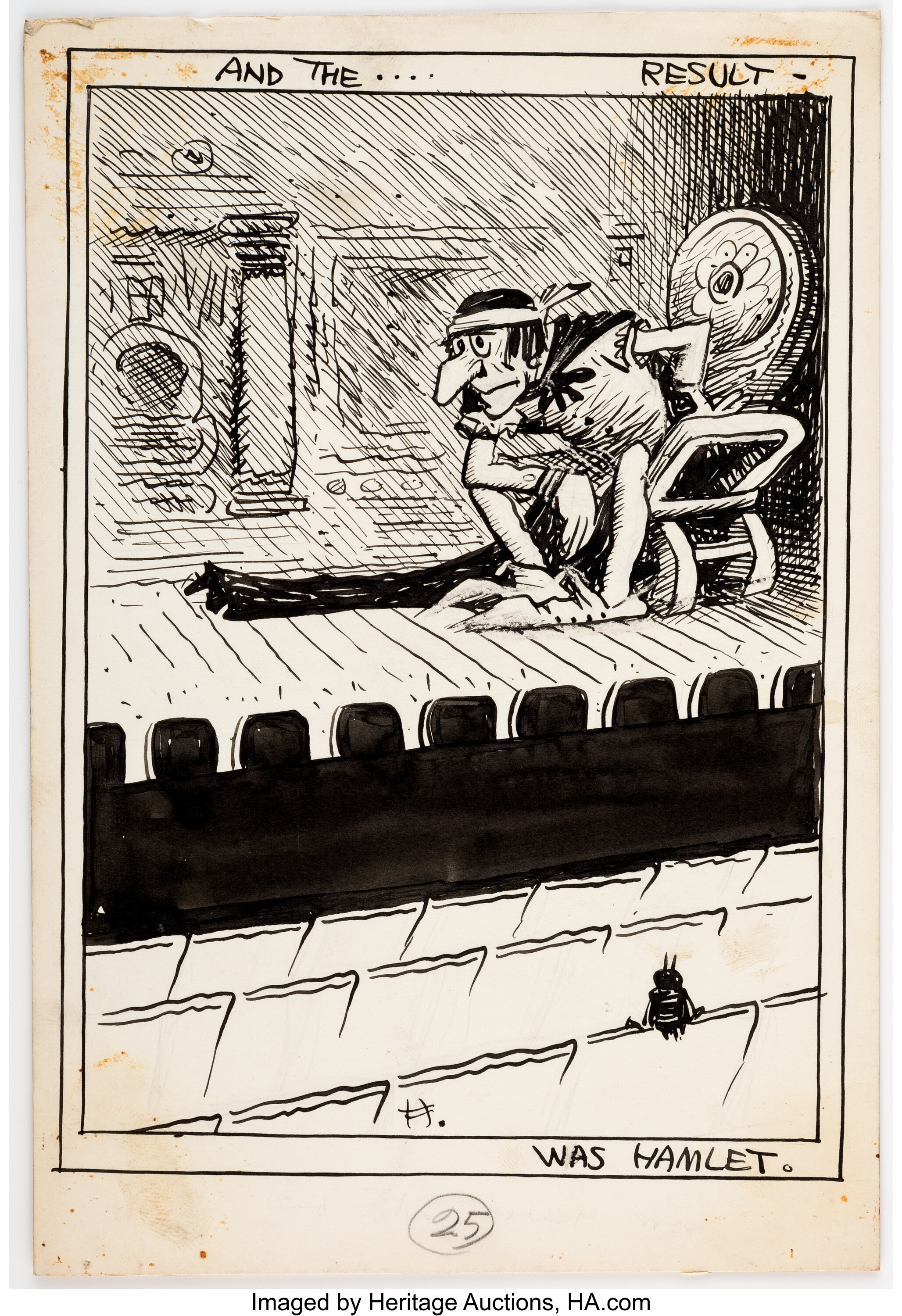 George Herriman archy does his part Interior Illustration Original ...