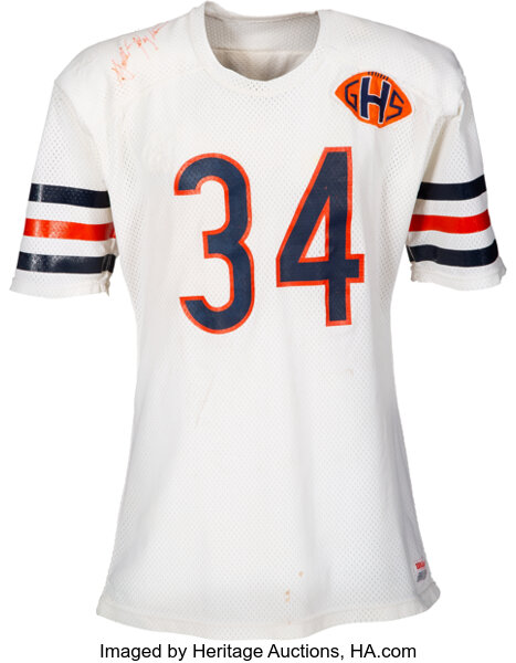 walter payton 1975 jersey