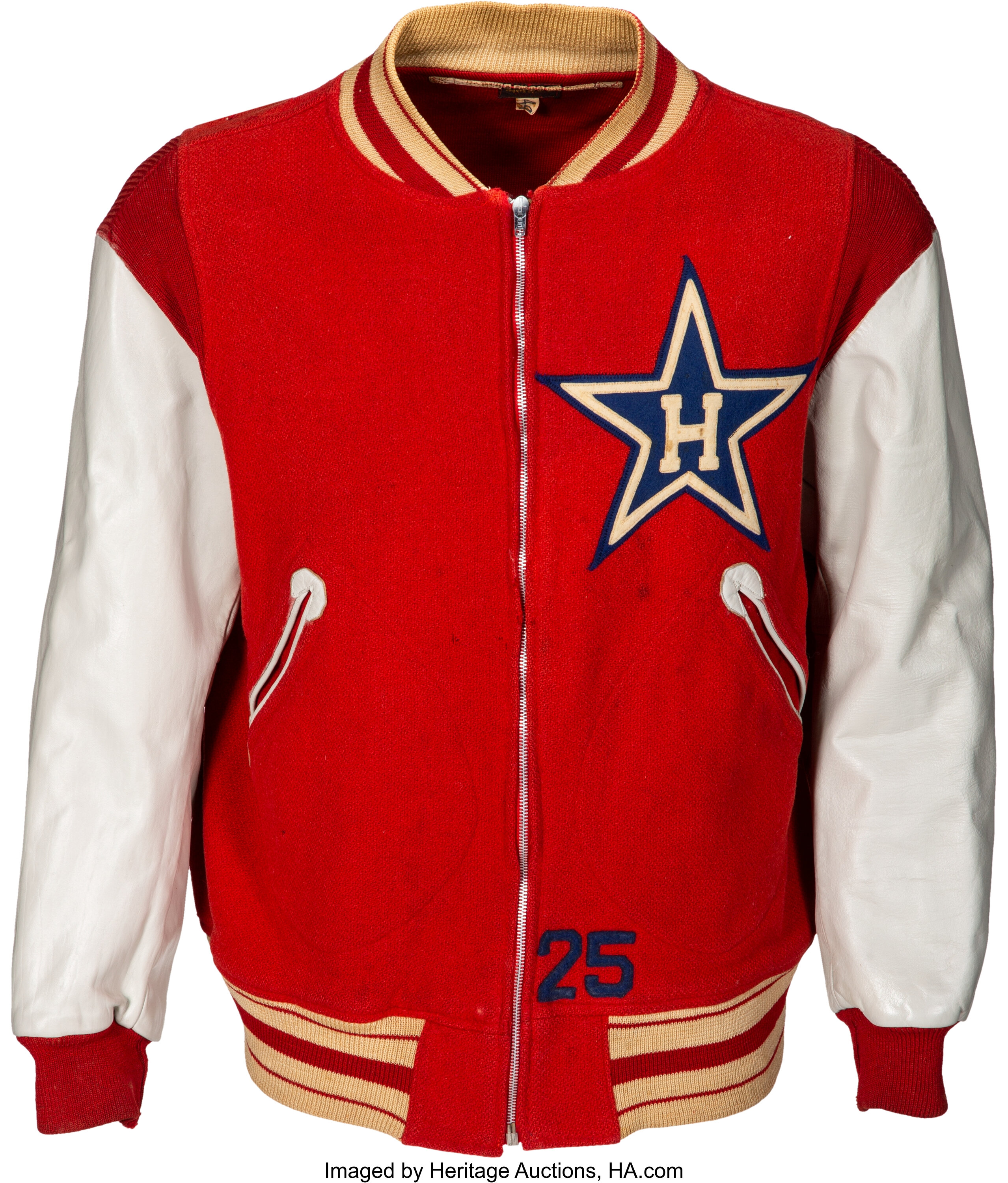 Circa 1957 Don Rowe Game Worn Hollywood Stars Jacket. ... Baseball ...