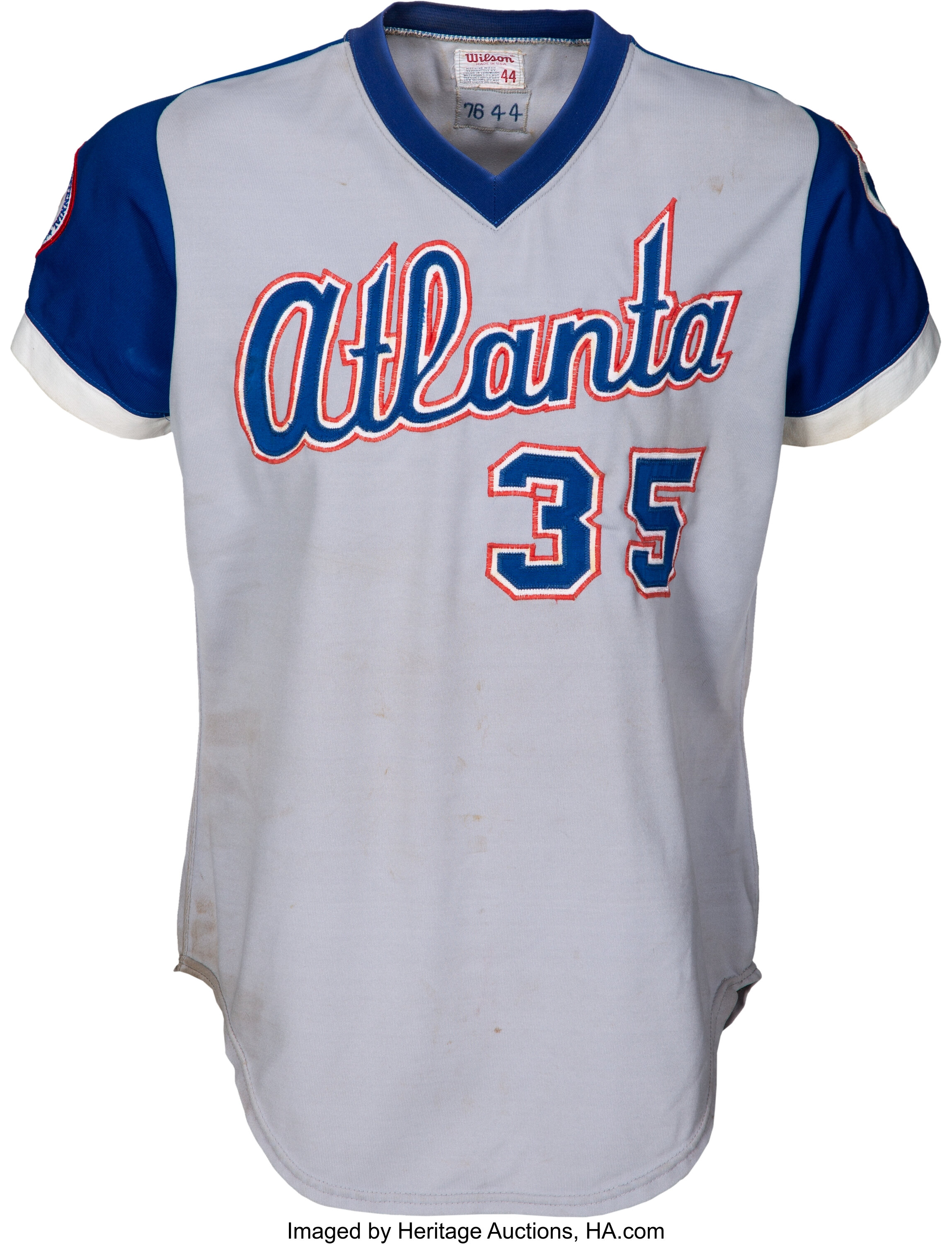 Phil Niekro Jersey - 1976 Atlanta Braves Throwback MLB Baseball