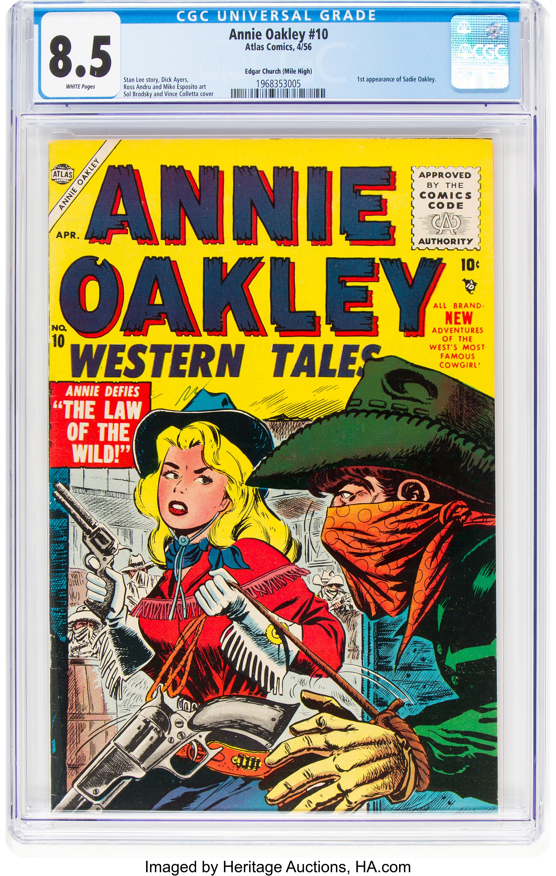 How Much Is Annie Oakley #10 Worth? Browse Comic Prices | Heritage Auctions