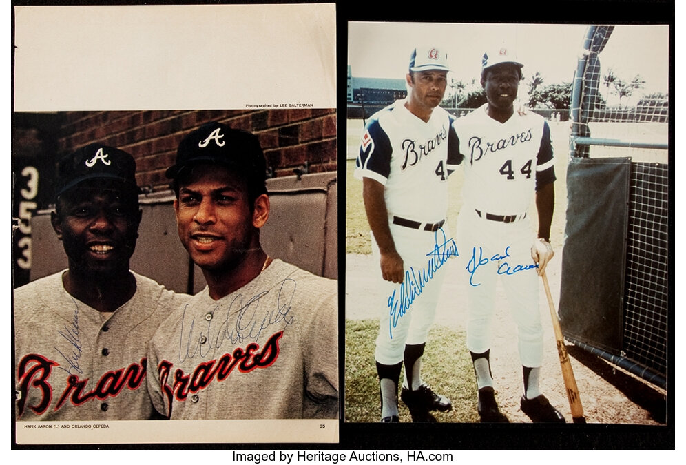 ORLANDO CEPEDA *HOF* / BRAVES 8 x10