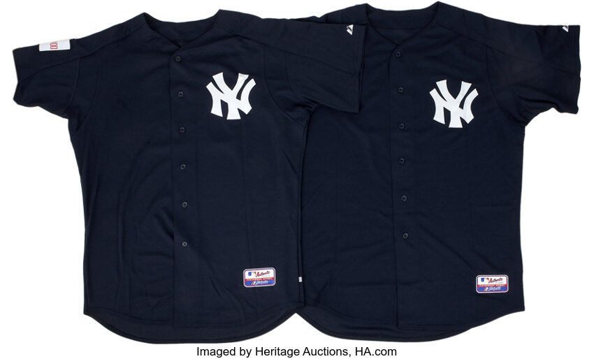 2004 New York Yankees Batting Practice Jerseys From Japanese, Lot #65150