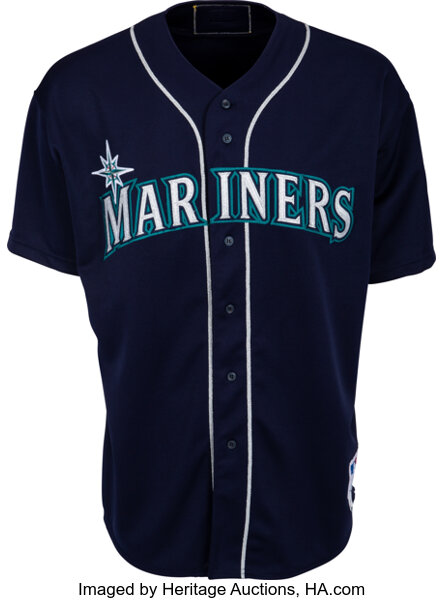 Sell a Ichiro Suzuki Game Worn Signed Seattle Mariners Rookie Jersey