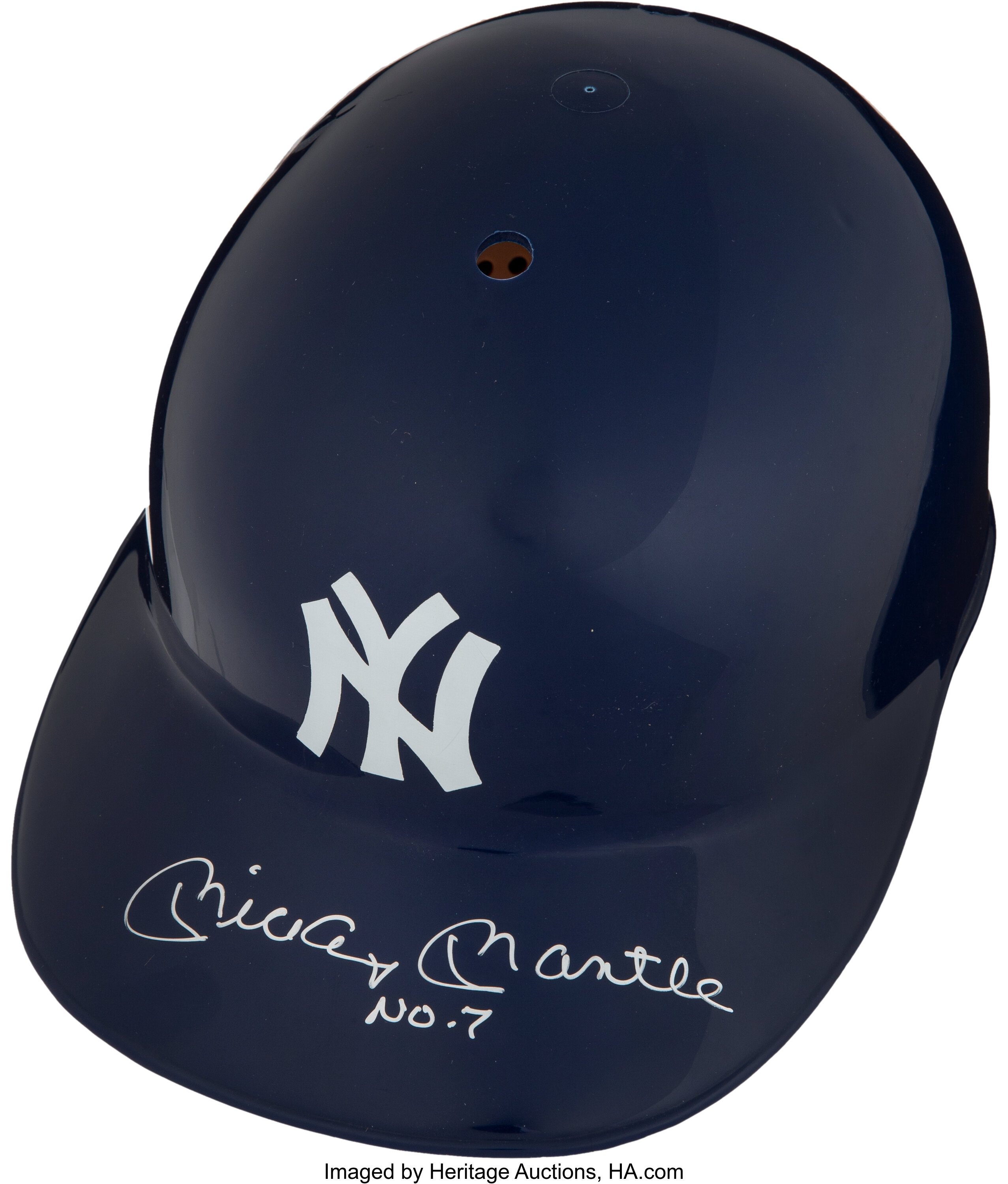 RARE COLOR STILL NEW YORK YANKEES MICKEY MANTLE tossing helmet 