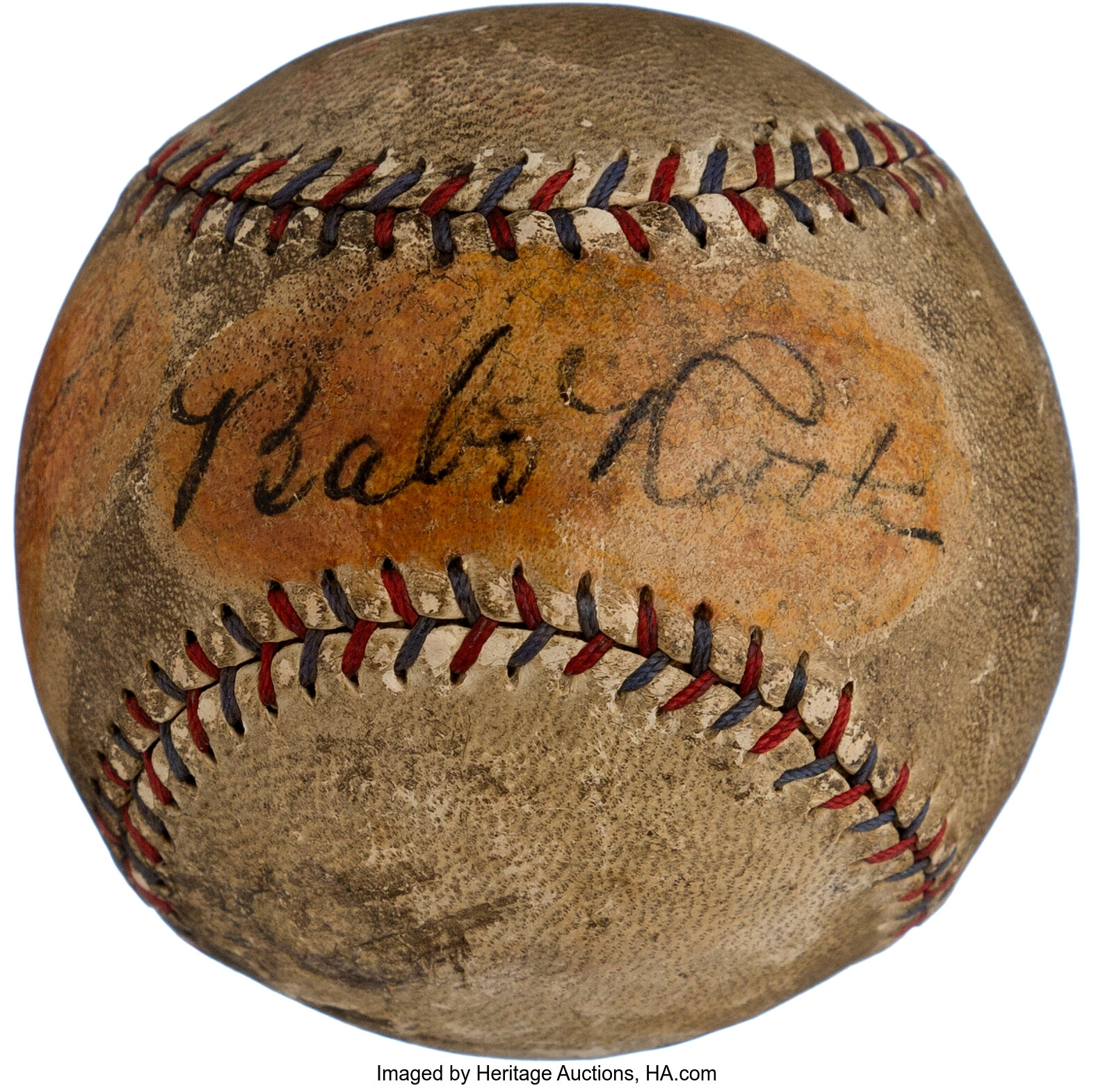 Dual Signed Ruth-Gehrig Ball Tops Auction