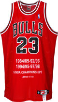 Michael Jordan Signed 1998-1999 Bulls Jersey (UDA)