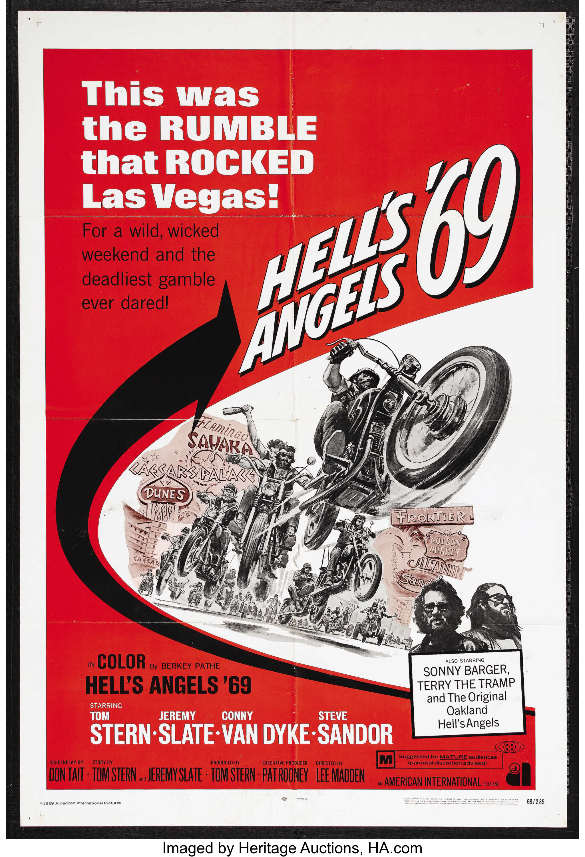 Hell's Angels '69 (American International Pictures, 1969). One