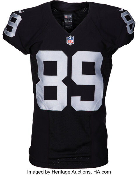 2015 Amari Cooper Game Issued Oakland Raiders Jersey. Football Lot 56815 Heritage Auctions