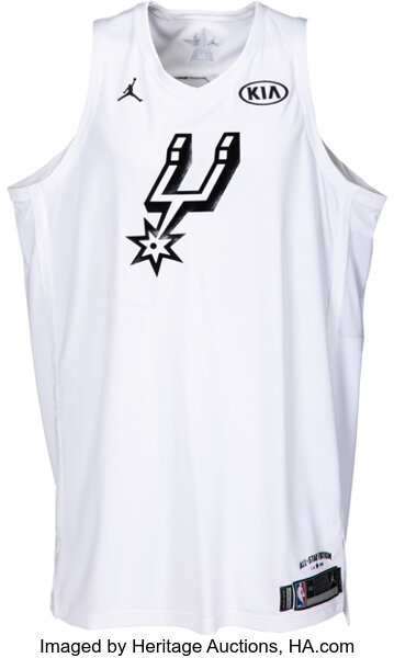 2016-17 LaMarcus Aldridge Game Worn San Antonio Spurs Jersey from, Lot  #56971