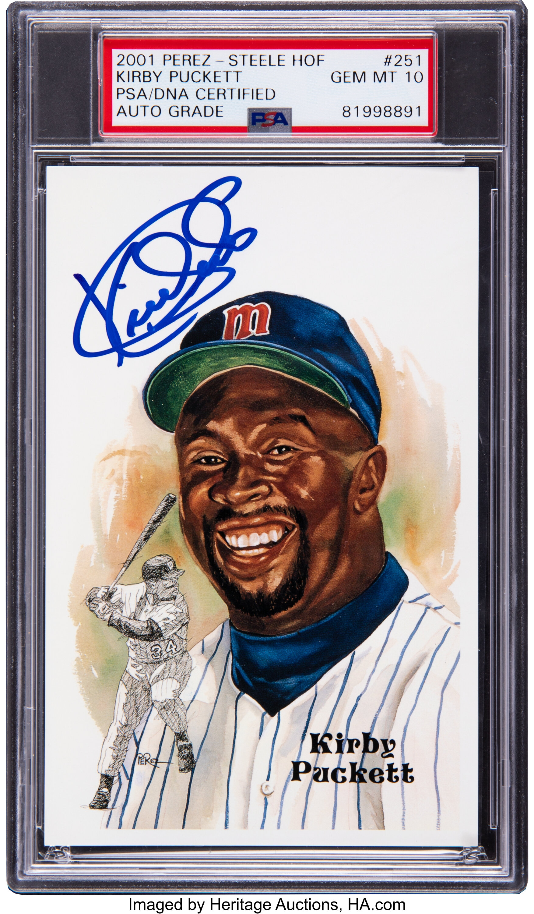 More Kirby Puckett Career Memorabilia Sold at Auction