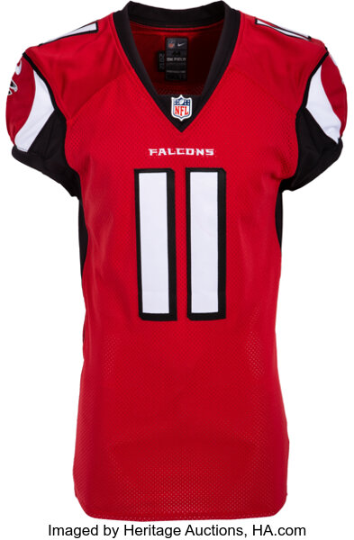 Julio Jones Autographed/Signed Atlanta Falcons Black Custom NFL Jersey