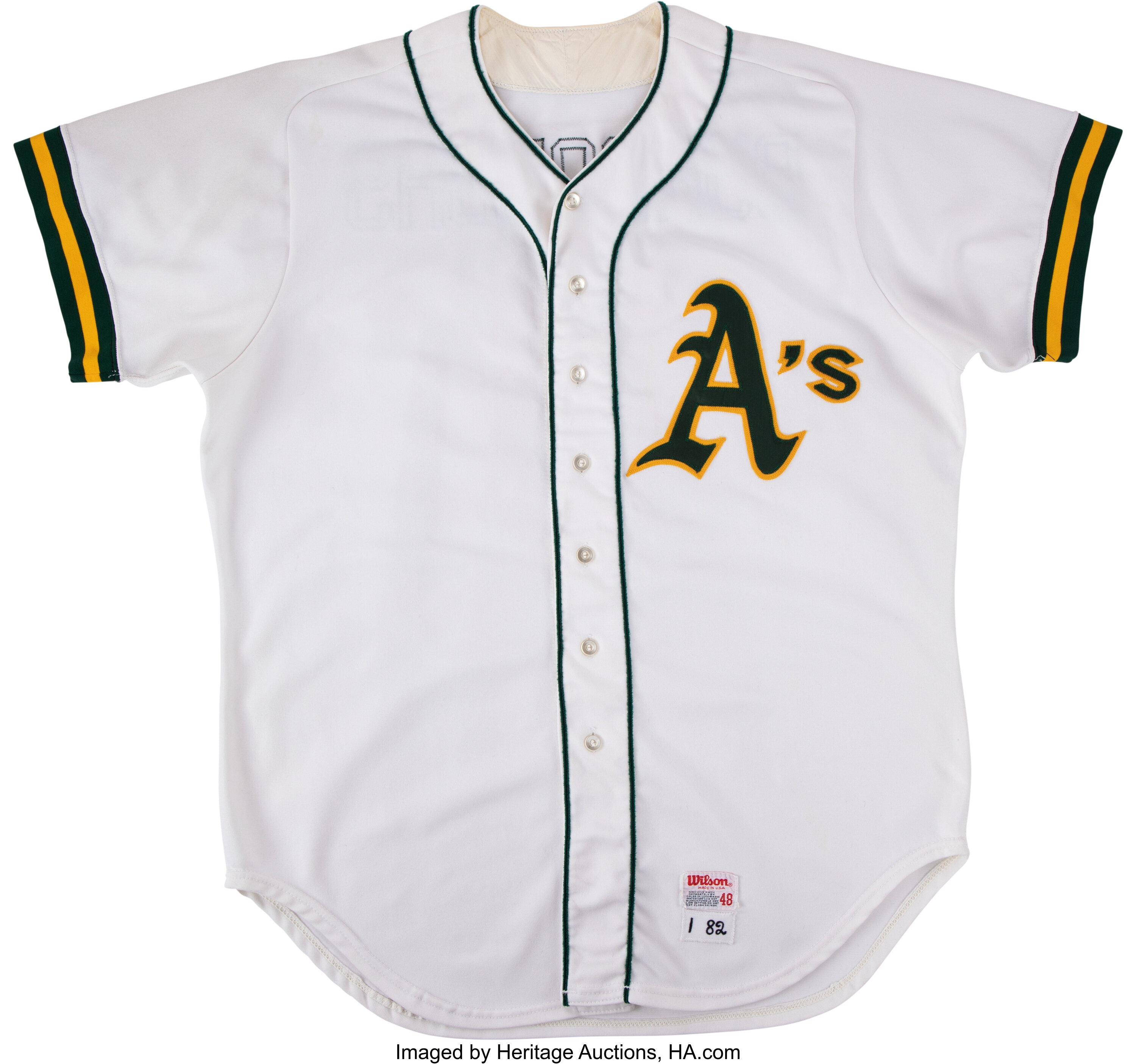 Vintage 1983 Oakland A's Jersey/ Authentic RARE Wilson