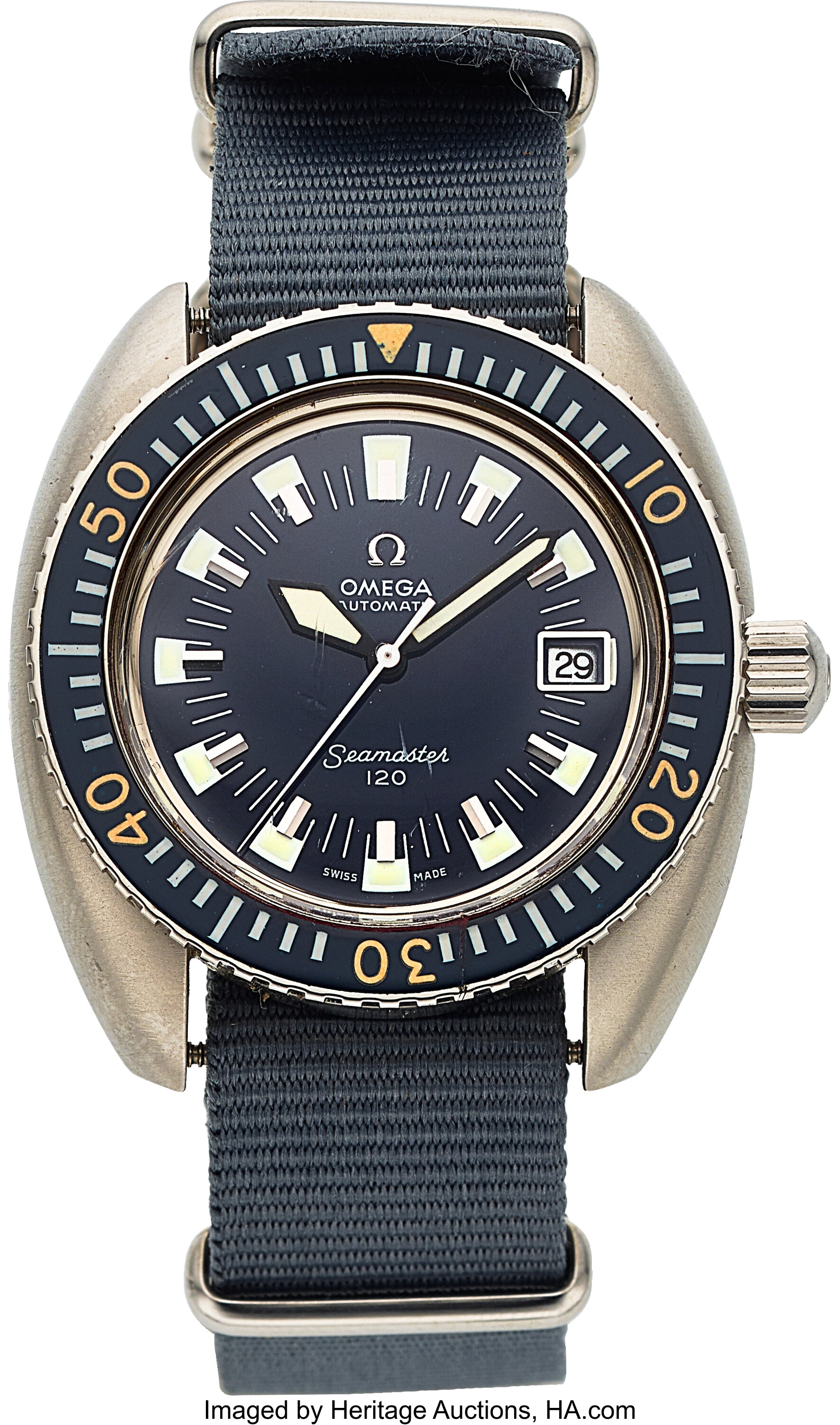 Omega seamaster hotsell 120 deep blue