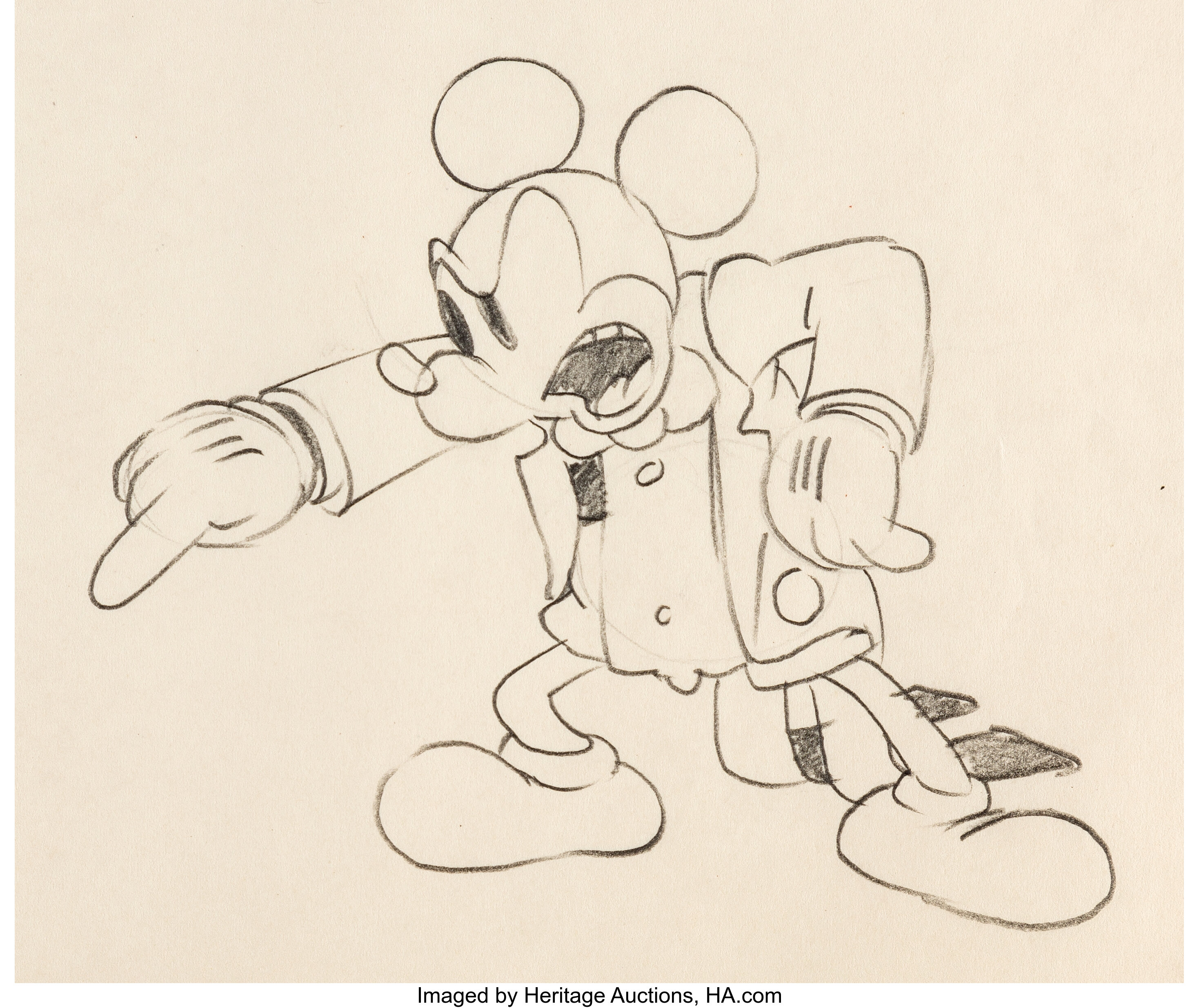 Mickey's Grand Opera Mickey Mouse Animation Drawing (walt Disney, 