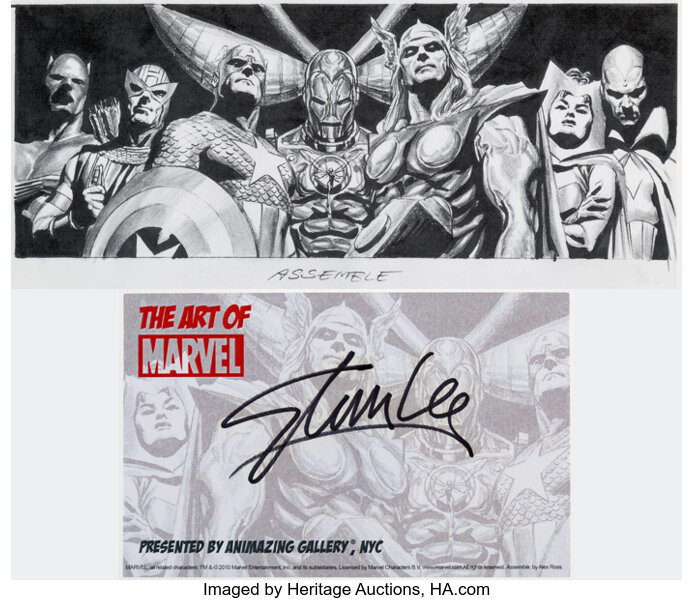 Avengers Assemble Marvel Gallery Print