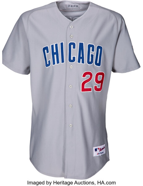 2002 Fred McGriff Game Worn Chicago Cubs Uniform.  Baseball, Lot #56489