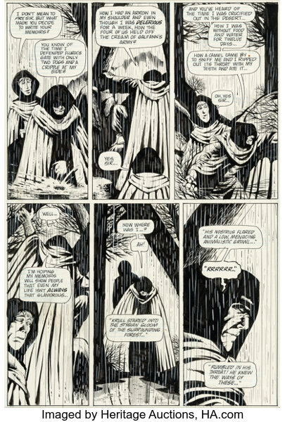 Original Comic Art:Panel Pages, Dave Sim Cerebus #17 Story Page 14 Original Art(Aardvark-Vanaheim, 1980)....