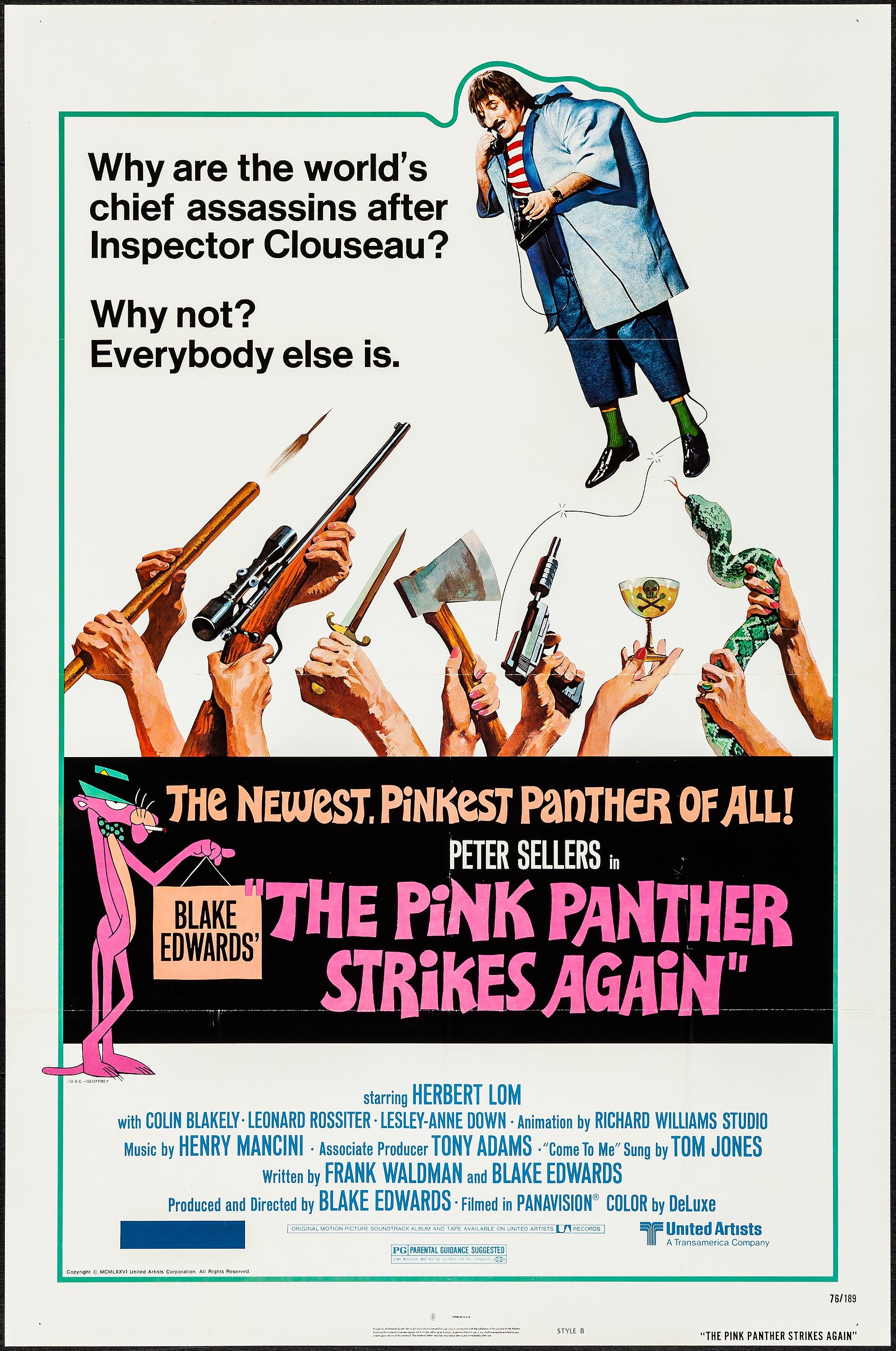 Pink Panther Stance Poster by BillyGale94