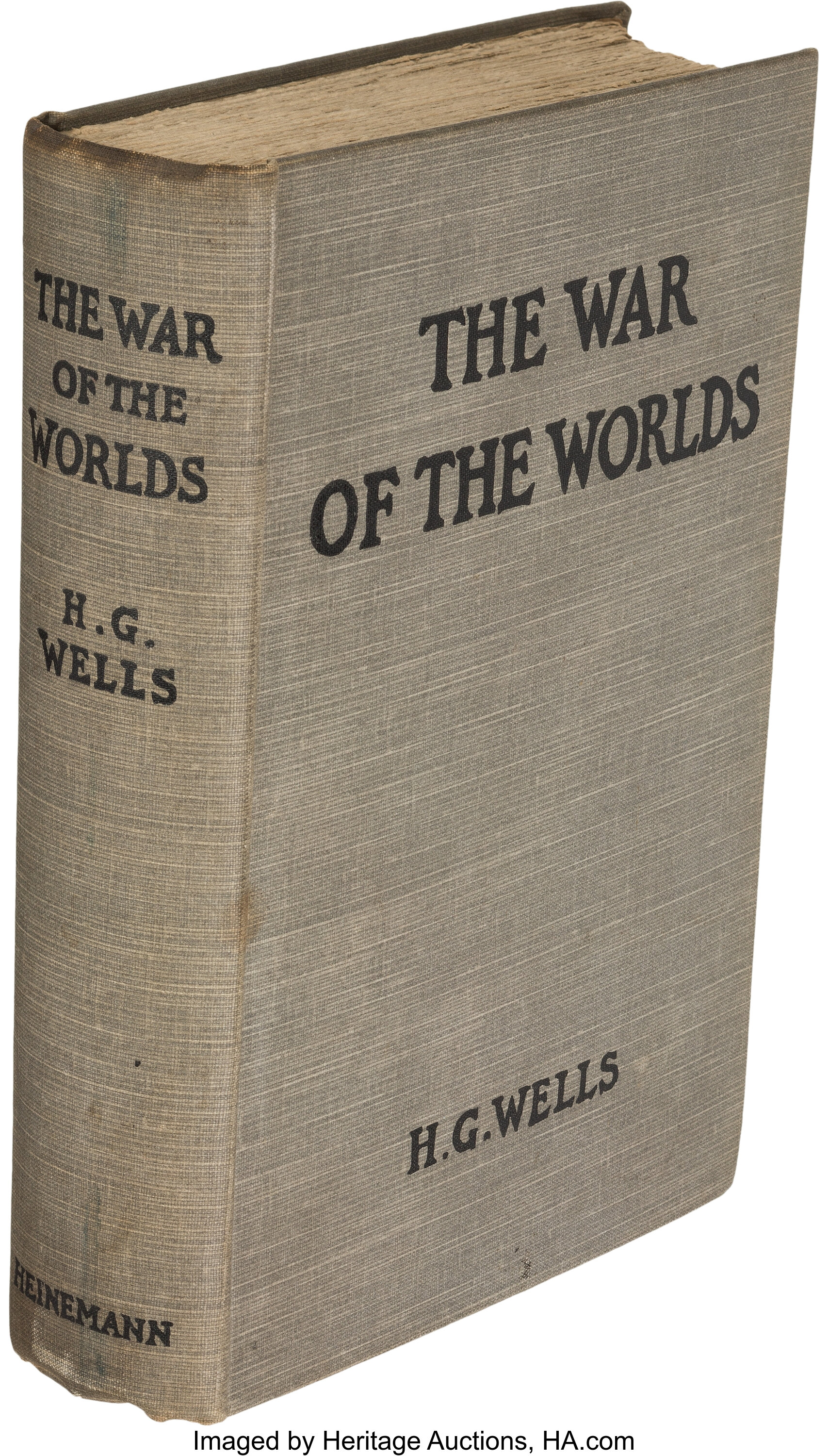 H.G. Wells. The War of the Worlds. London: William Heinemann, 1898 ...