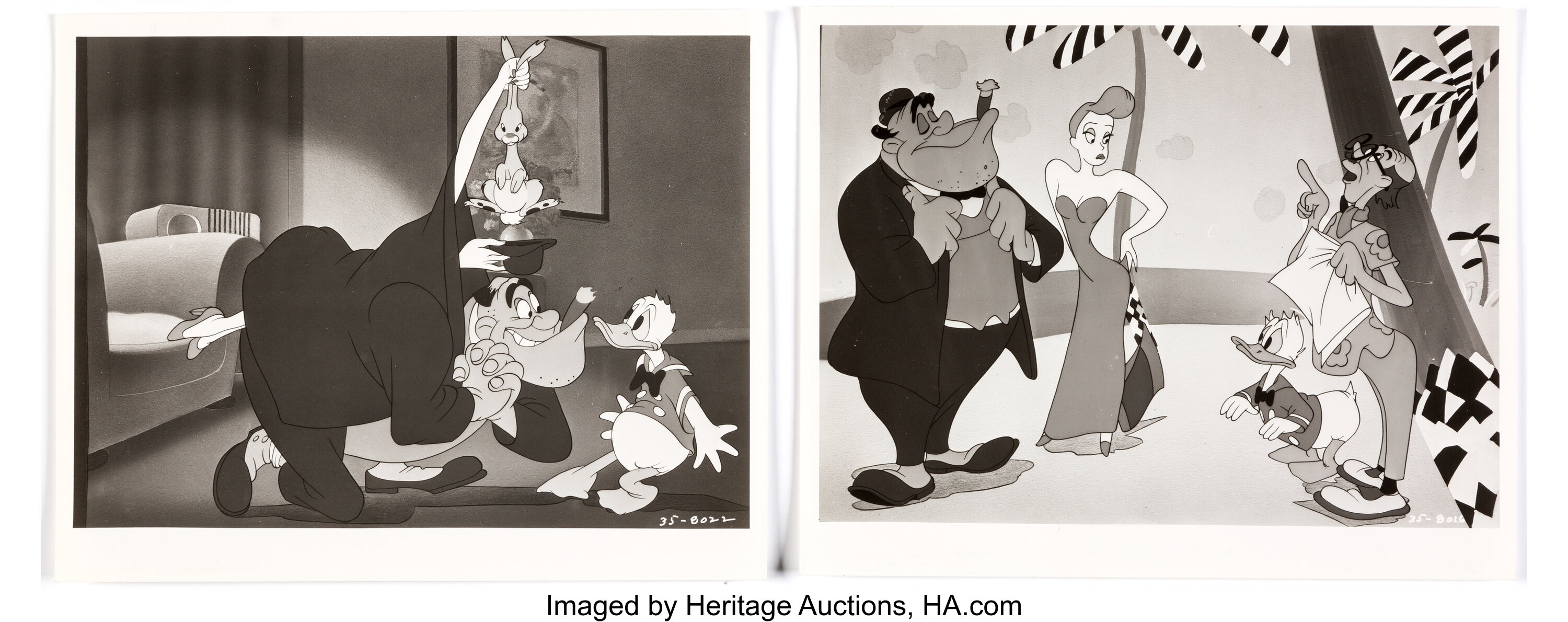 Duck Pimples Donald Duck Publicity Photographs Group of 2 (Walt | Lot  #17198 | Heritage Auctions