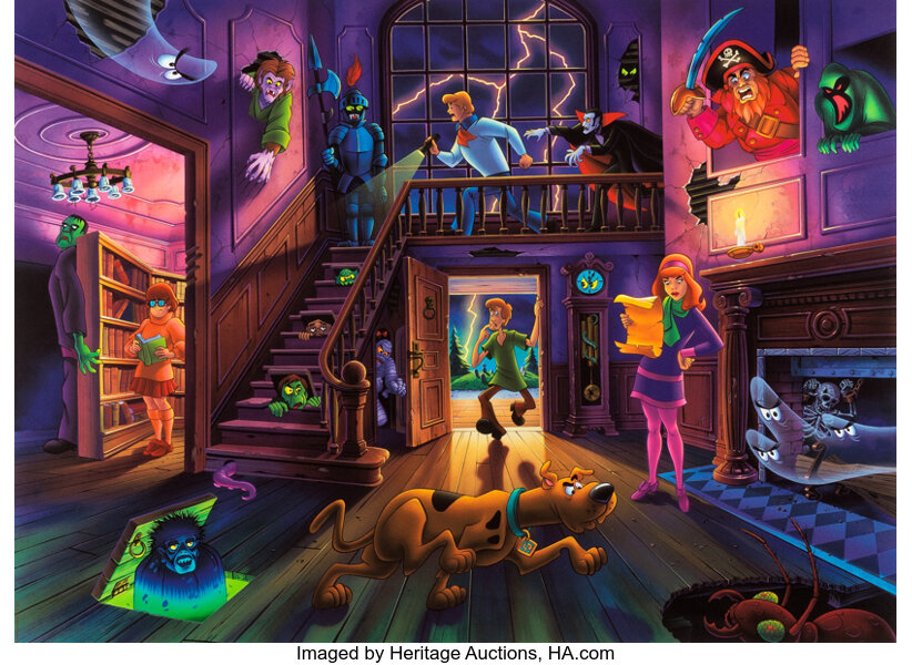 scooby doo art