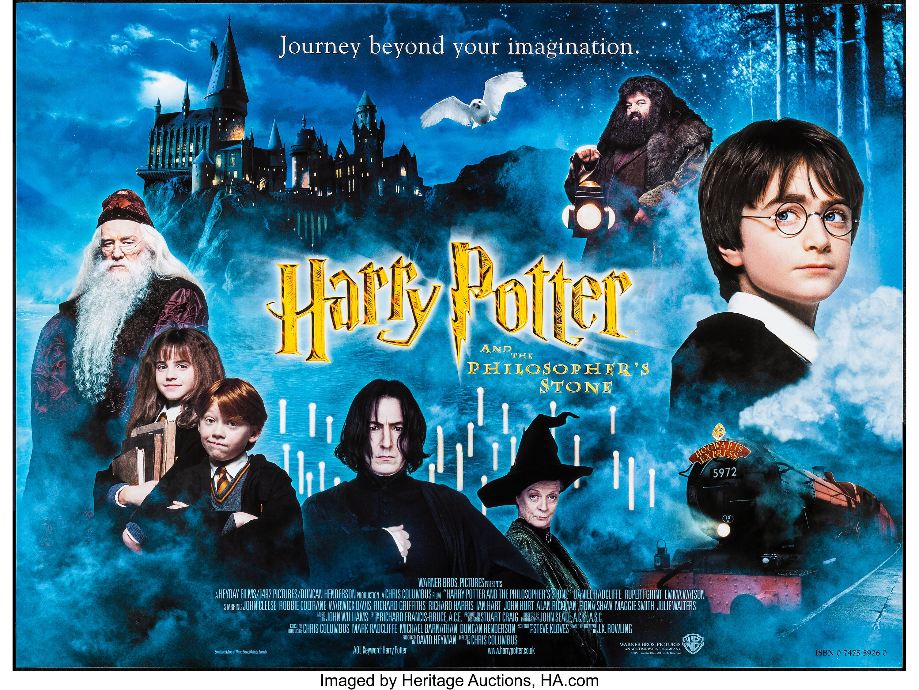 Shop Harry Potter and the Philosopher's Stone British Movie Poster