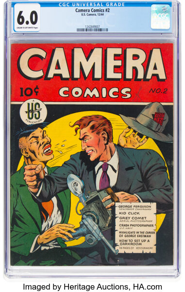 Camera Comics 2 U S Camera Publishing Corp 1944 Cgc Fn 6 0 Lot Heritage Auctions